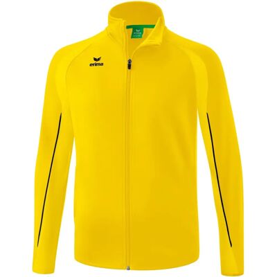 Erima Liga Star unisex trainingsjack - geel/zwart - 164 Erima Liga Star unisex trainingsjack - geel/zwart - 164