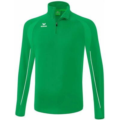 ERIMA Kinder Sweatshirt LIGA STAR training top - unisex - smaragd/weiß - 140 ERIMA Kinder Sweatshirt LIGA STAR training top - unisex - smaragd/weiß - 140
