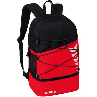 Plecak ERIMA SIX WINGS - Wielofunkcyjny Unisex - Czerwony/Czarny Plecak ERIMA SIX WINGS - Wielofunkcyjny Unisex - Czerwony/Czarny
