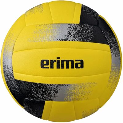 Voleibol híbrido ERIMA - unisex - amarillo/negro/plata - 5 Voleibol híbrido ERIMA - unisex - amarillo/negro/plata - 5