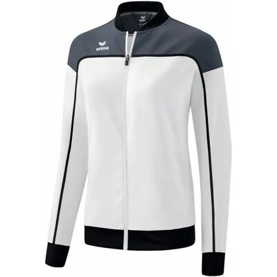 Chaqueta de presentación ERIMA mujer - 44 - blanco/gris pizarra/negro Chaqueta de presentación ERIMA mujer - 44 - blanco/gris pizarra/negro