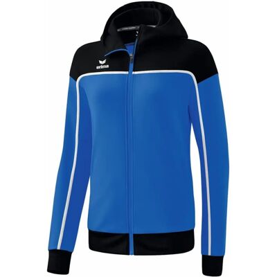 Giacca da allenamento con cappuccio ERIMA - blu - 38 Giacca da allenamento con cappuccio ERIMA - blu - 38