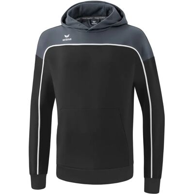 Barn Huvtröja ERIMA - Unisex - Svart Grå/Skiffergrå/Vit - 140 Barn Huvtröja ERIMA - Unisex - Svart Grå/Skiffergrå/Vit - 140