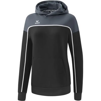 ERIMA Black/Grey/White Fitted Hoodie - Hooded Sweatshirt ERIMA Black/Grey/White Fitted Hoodie - Hooded Sweatshirt