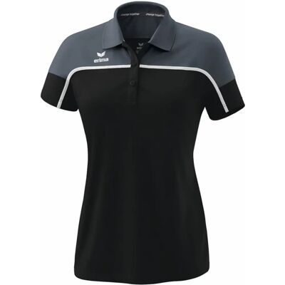 ERIMA CHANGE Polo Donna - Nero Grigio/Slate Grey/Bianco - Sportivo ed Elegante ERIMA CHANGE Polo Donna - Nero Grigio/Slate Grey/Bianco - Sportivo ed Elegante