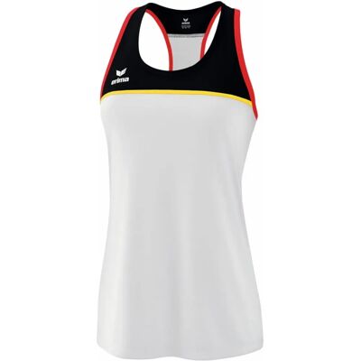 ERIMA Biały Damski Top Sportowy - T-shirt ERIMA Biały Damski Top Sportowy - T-shirt