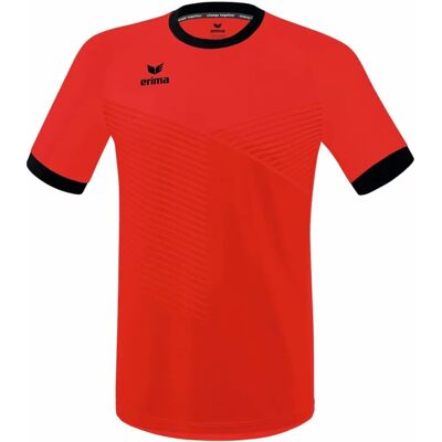 ERIMA MANTUA Jersey met Korte Mouwen - Unisex - Rood/Zwart - 128 - Jersey Shortsleeve ERIMA MANTUA Jersey met Korte Mouwen - Unisex - Rood/Zwart - 128 - Jersey Shortsleeve