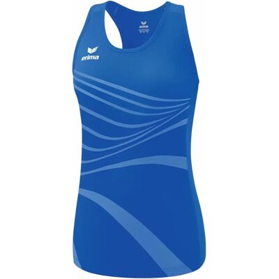 Ropa deportiva mujer Erima - Top azul - Que absorbe humedad - Reflectante Ropa deportiva mujer Erima - Top azul - Que absorbe humedad - Reflectante