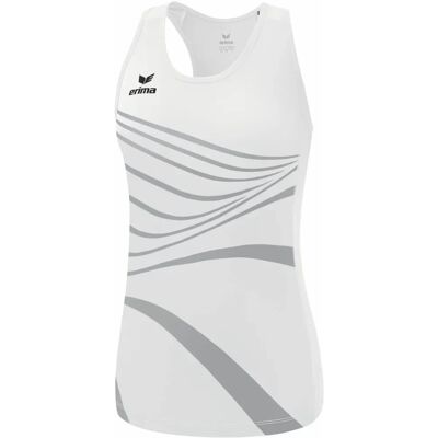 ERIMA Vit RACING Singlet - Dam - Lätt, Snabbtorkande - T-Shirt ERIMA Vit RACING Singlet - Dam - Lätt, Snabbtorkande - T-Shirt