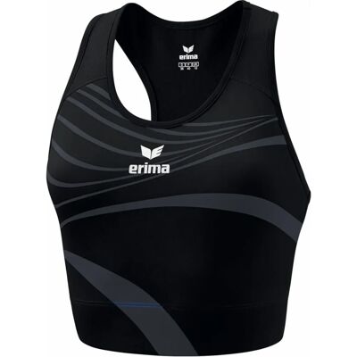 ERIMA Top RACING Donna - Reggiseno Sportivo Confortevole - Nero ERIMA Top RACING Donna - Reggiseno Sportivo Confortevole - Nero