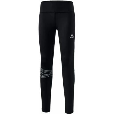 Leggings da Corsa Erima - Traspiranti, Riflettenti, Neri - 44 Leggings da Corsa Erima - Traspiranti, Riflettenti, Neri - 44