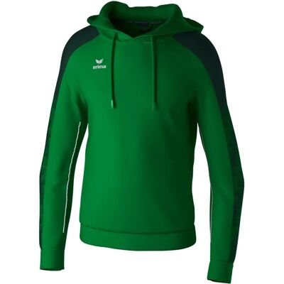 Felpa con cappuccio Erima Evo Star - Verde - XL - Abbigliamento sportivo Felpa con cappuccio Erima Evo Star - Verde - XL - Abbigliamento sportivo