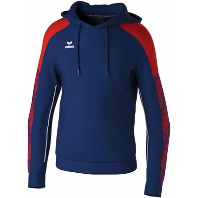 Erima Evo Star Hoodie - Junior, Blauw - Hoodie Erima Evo Star Hoodie - Junior, Blauw - Hoodie