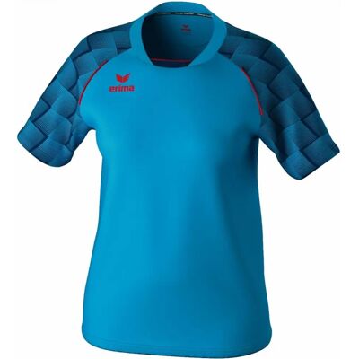 Erima Evo Star Kurzarm T-Shirt Blau - T-Shirt Erima Evo Star Kurzarm T-Shirt Blau - T-Shirt