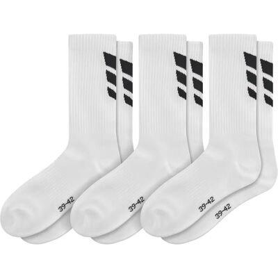 Erima X3 Pairs of White Socks - 3 Wings - Socks Erima X3 Pairs of White Socks - 3 Wings - Socks