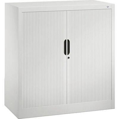 C+P Weißes Lagerungsschrank mit Horizontalem Rollladensystem C+P Weißes Lagerungsschrank mit Horizontalem Rollladensystem