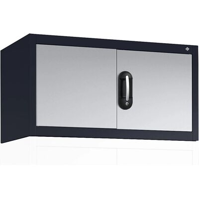 C+P Überkopf Schrank - 500x930x400mm - Stahl, Verriegelt C+P Überkopf Schrank - 500x930x400mm - Stahl, Verriegelt