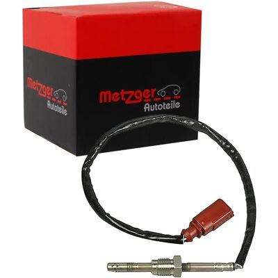 Sensore Temperatura Gas di Scarico Metzger Audi A4 A5 Q5 - Forma D, 410mm, Marrone Sensore Temperatura Gas di Scarico Metzger Audi A4 A5 Q5 - Forma D, 410mm, Marrone