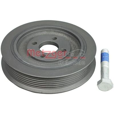 Puleggia di Distribuzione Metzger - Diametro 142mm - 6 nervature - Con vite Puleggia di Distribuzione Metzger - Diametro 142mm - 6 nervature - Con vite