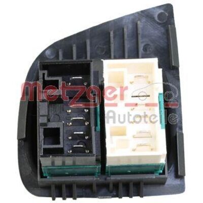Interruttore Finestra Metzger Fiat Doblo - Nero - 10 Contatti Interruttore Finestra Metzger Fiat Doblo - Nero - 10 Contatti