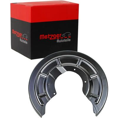 Metzger Renault Scenic Links Hinterachse Bremsscheiben Schutzblech Metzger Renault Scenic Links Hinterachse Bremsscheiben Schutzblech