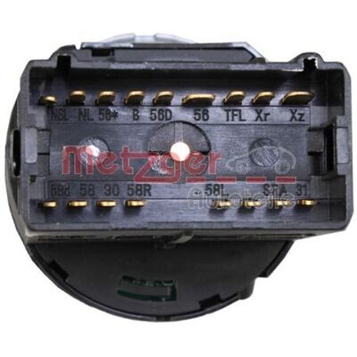 Comutator de Lumini Principale Metzger A4 Seat Exeo - Negru Comutator de Lumini Principale Metzger A4 Seat Exeo - Negru