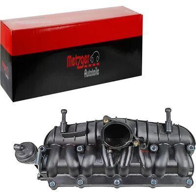 Metzger 03G129711AF Collettore di Aspirazione - Per Audi Jetta Passat Touran Metzger 03G129711AF Collettore di Aspirazione - Per Audi Jetta Passat Touran