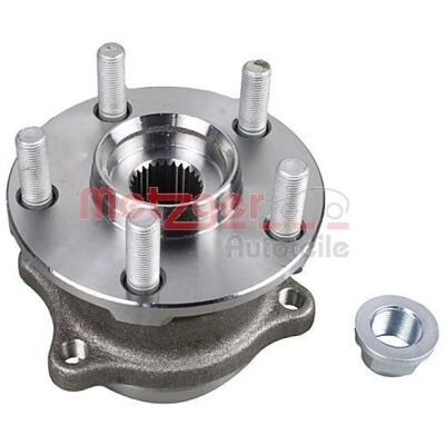 Metzger WM 2252 Hjullejer sæt - Subaru, Al-ko, 124mm, 5-bolte, med sensor Metzger WM 2252 Hjullejer sæt - Subaru, Al-ko, 124mm, 5-bolte, med sensor