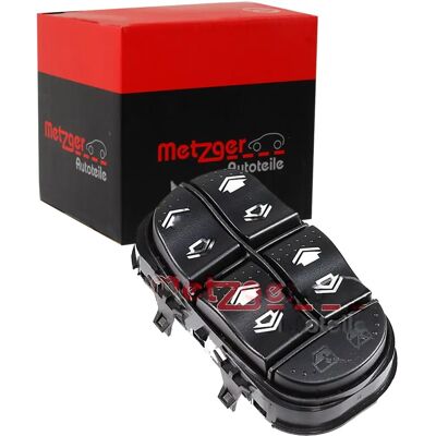 Interruttore alzacristalli Ford Focus - Lato guida anteriore, 5 pulsanti, nero Interruttore alzacristalli Ford Focus - Lato guida anteriore, 5 pulsanti, nero