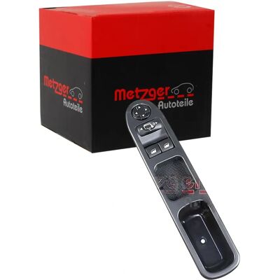 Metzger 6554QA Interruttore alzacristalli - Per Peugeot 207 Metzger 6554QA Interruttore alzacristalli - Per Peugeot 207
