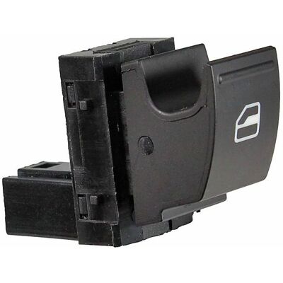 Interruttore alzacristalli Metzger per VW Passat B7 & CC - Cromo/Nero Interruttore alzacristalli Metzger per VW Passat B7 & CC - Cromo/Nero