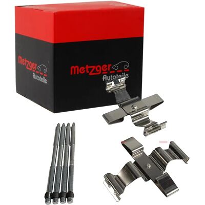 METZGER 109-0109 Kit accessori freni BMW - Pastiglie freno a disco per Serie 5, 3, X4 METZGER 109-0109 Kit accessori freni BMW - Pastiglie freno a disco per Serie 5, 3, X4
