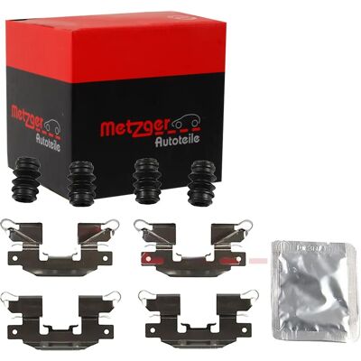 METZGER 109-0151 - Kit di accessori, pastiglie freno per Suzuki Swift 5, Mitsubishi Mirage/Space Star METZGER 109-0151 - Kit di accessori, pastiglie freno per Suzuki Swift 5, Mitsubishi Mirage/Space Star