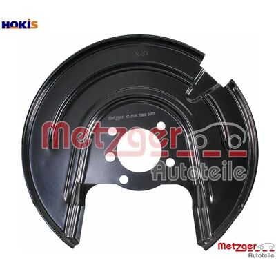 METZGER 6115535 Scudo disco freno in acciaio - Posteriore sinistro METZGER 6115535 Scudo disco freno in acciaio - Posteriore sinistro