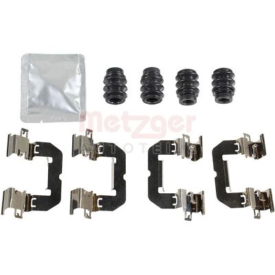 METZGER 109-0188 - Kit di accessori per pastiglie dei freni a disco per Mercedes-Benz, BMW METZGER 109-0188 - Kit di accessori per pastiglie dei freni a disco per Mercedes-Benz, BMW