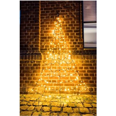 GALAXY 200cm LED Wand Weihnachtsbaum Lichter - Außen GALAXY 200cm LED Wand Weihnachtsbaum Lichter - Außen