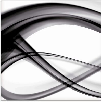 ARTLAND - Abstrakte Komposition - 30x30 cm - Glass wall art ARTLAND - Abstrakte Komposition - 30x30 cm - Glass wall art
