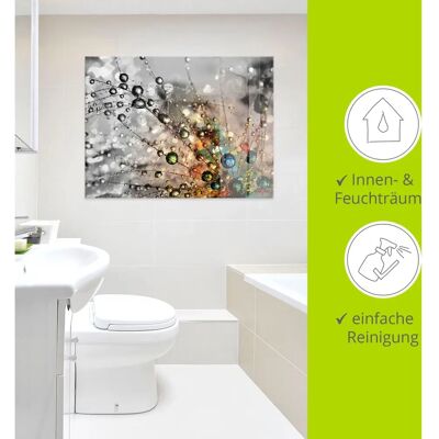 ARTLAND Farbenfrohe Natur Glasbild - Wanddekoration ARTLAND Farbenfrohe Natur Glasbild - Wanddekoration