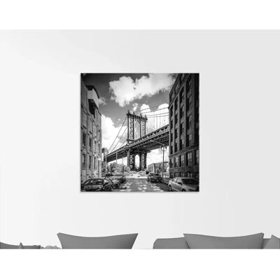 ARTland - New York City Manhattan Bridge - Schwarz ARTland - New York City Manhattan Bridge - Schwarz