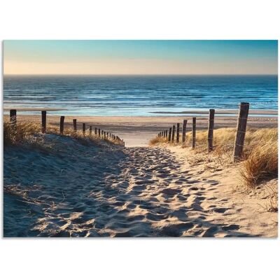ARTLAND Weg zum Nordseestrand Sonnenuntergang - Küchenrückwand ARTLAND Weg zum Nordseestrand Sonnenuntergang - Küchenrückwand