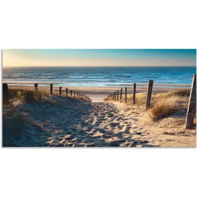 ARTLAND Weg zum Nordseestrand Sonnenuntergang - Küchenrückwand ARTLAND Weg zum Nordseestrand Sonnenuntergang - Küchenrückwand