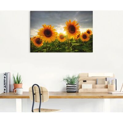 ARTLAND Sonnenblumen II - Orange Wandbild ARTLAND Sonnenblumen II - Orange Wandbild