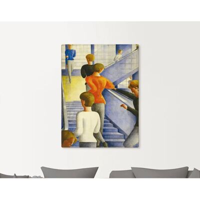 ARTLAND Bauhaustreppe 1932 Wandbild - Landschaft & Familie ARTLAND Bauhaustreppe 1932 Wandbild - Landschaft & Familie