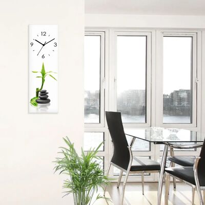 ARTLAND Grüne Basaltstein Wanduhr - Wanduhr ARTLAND Grüne Basaltstein Wanduhr - Wanduhr