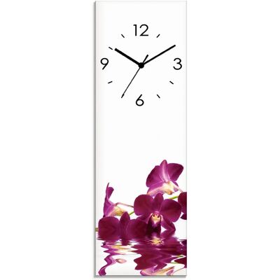 ARTLAND Phalaenopsis Orchidee Lila Wanduhr - Wanduhr ARTLAND Phalaenopsis Orchidee Lila Wanduhr - Wanduhr