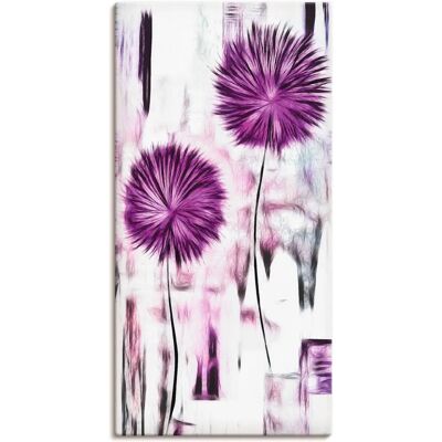 ARTLAND - Blumen - 20x40 cm - Leinwandbild - Wall art ARTLAND - Blumen - 20x40 cm - Leinwandbild - Wall art