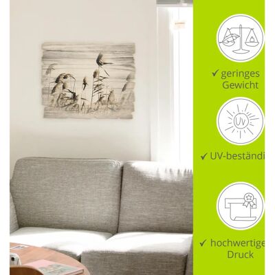 ARTLAND - Gräser - 40 cm x 30 cm - Wandbild ARTLAND - Gräser - 40 cm x 30 cm - Wandbild