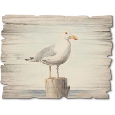ARTland - Möwe - 40x30 cm - Holz-Wandkunst ARTland - Möwe - 40x30 cm - Holz-Wandkunst