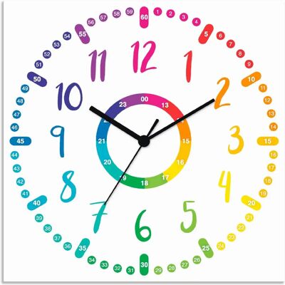 ARTland - Kinderuhr - bunt - Multicolor - Wall clock ARTland - Kinderuhr - bunt - Multicolor - Wall clock