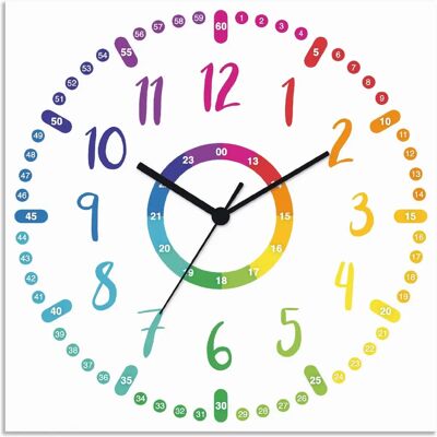 ARTLAND - Kinderuhr - bunt - 30 cm - Wall clock ARTLAND - Kinderuhr - bunt - 30 cm - Wall clock